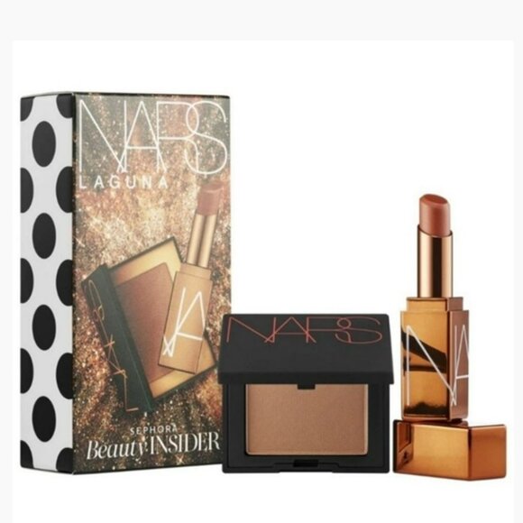 NARS Laguna Bronzer and Lipstick Set Minis -- - Picture 2 of 8